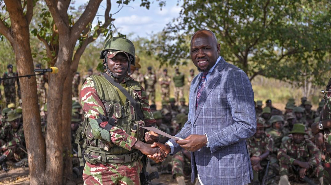 A message to CS Murkomen from a police officer after his remarks.